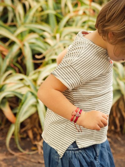 Child's Enamelled Copper Adjustable Bracelet